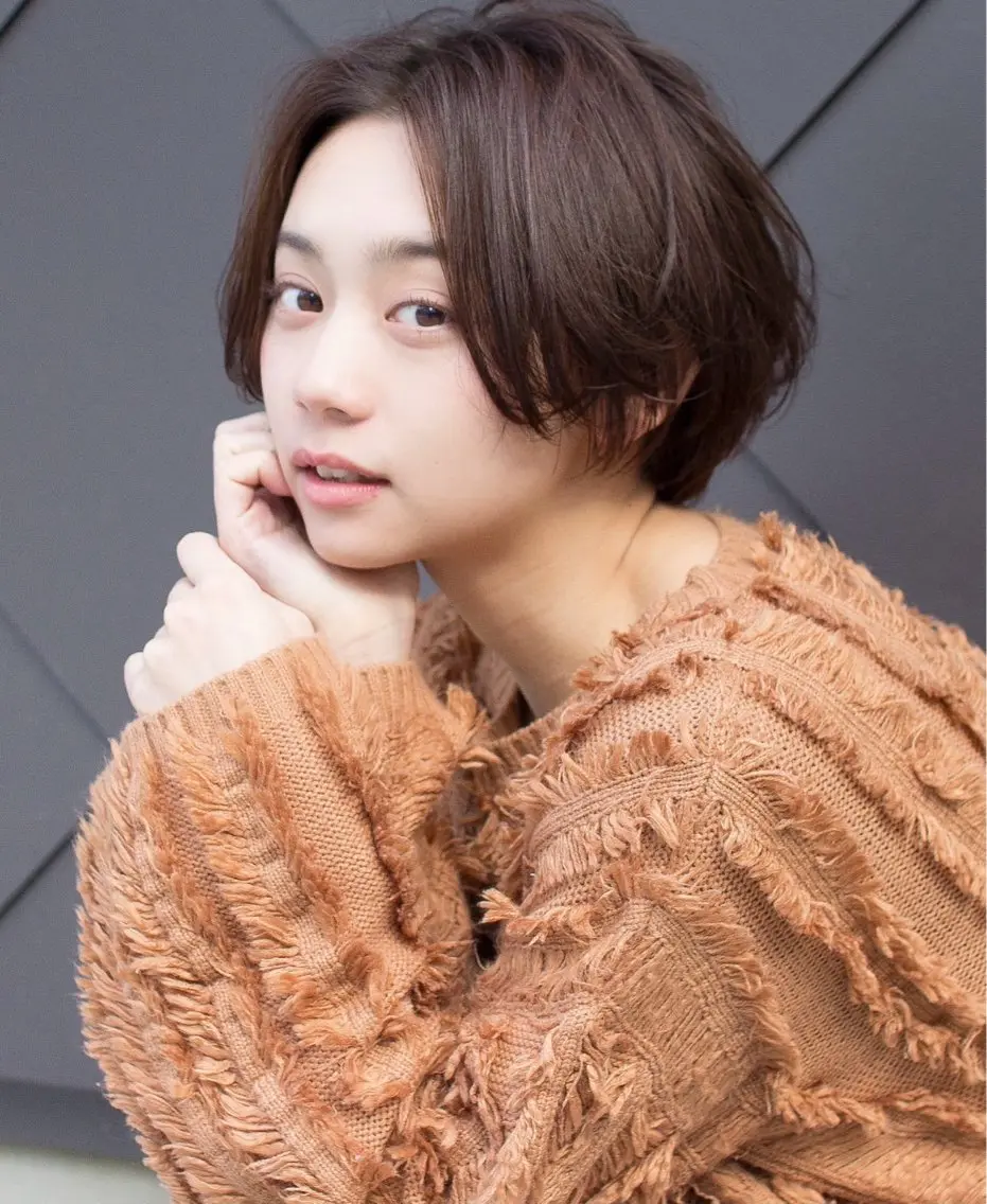 ショート カット レベンス田町 西谷悠のヘアスタイル