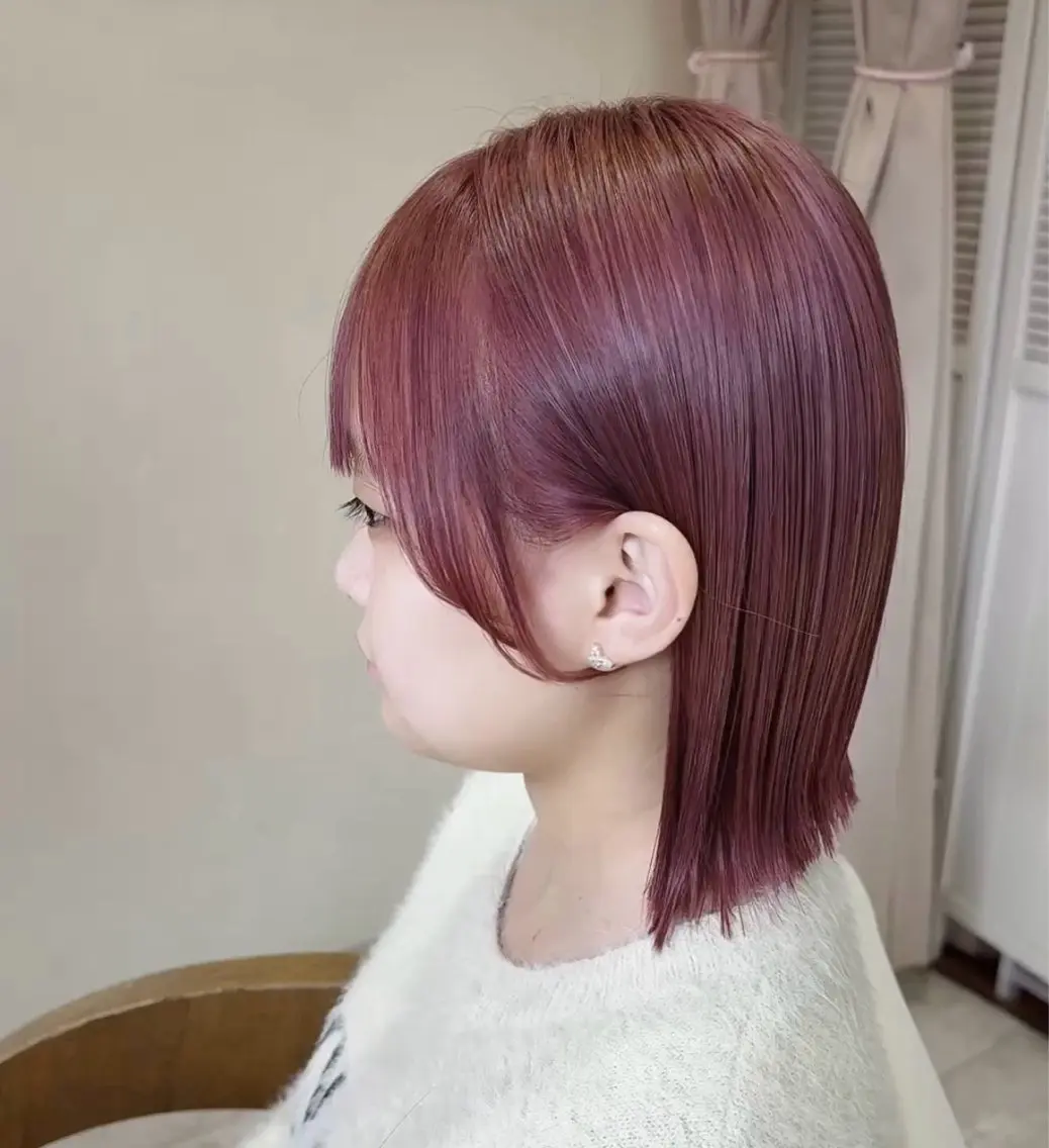 カラー 顔周り特化〜RIHO /CLUTCH博多のヘアスタイル