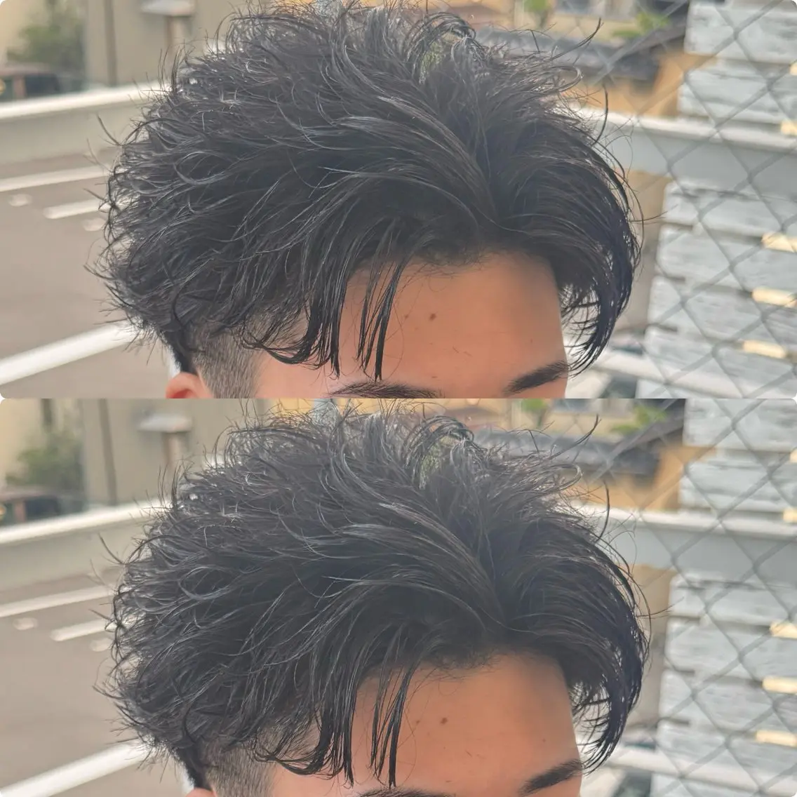 ショート パーマ メンズ カット パーマ メンズ特化サロン ユウヘイのヘアスタイル