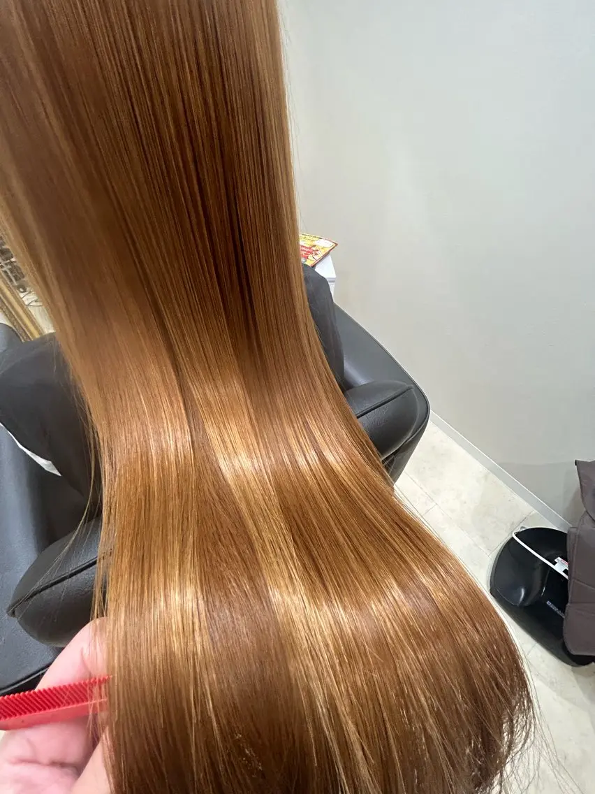 ロング カラー 髪質改善サロン🌈 fee北千住　盛田のヘアスタイル