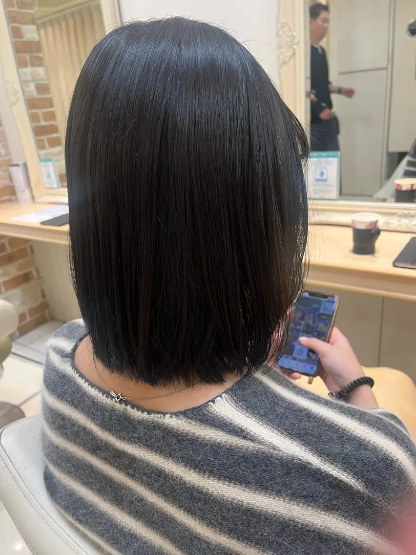 ショート カラー メンズパーマ特化型 美容師/荒井海音のヘアスタイル