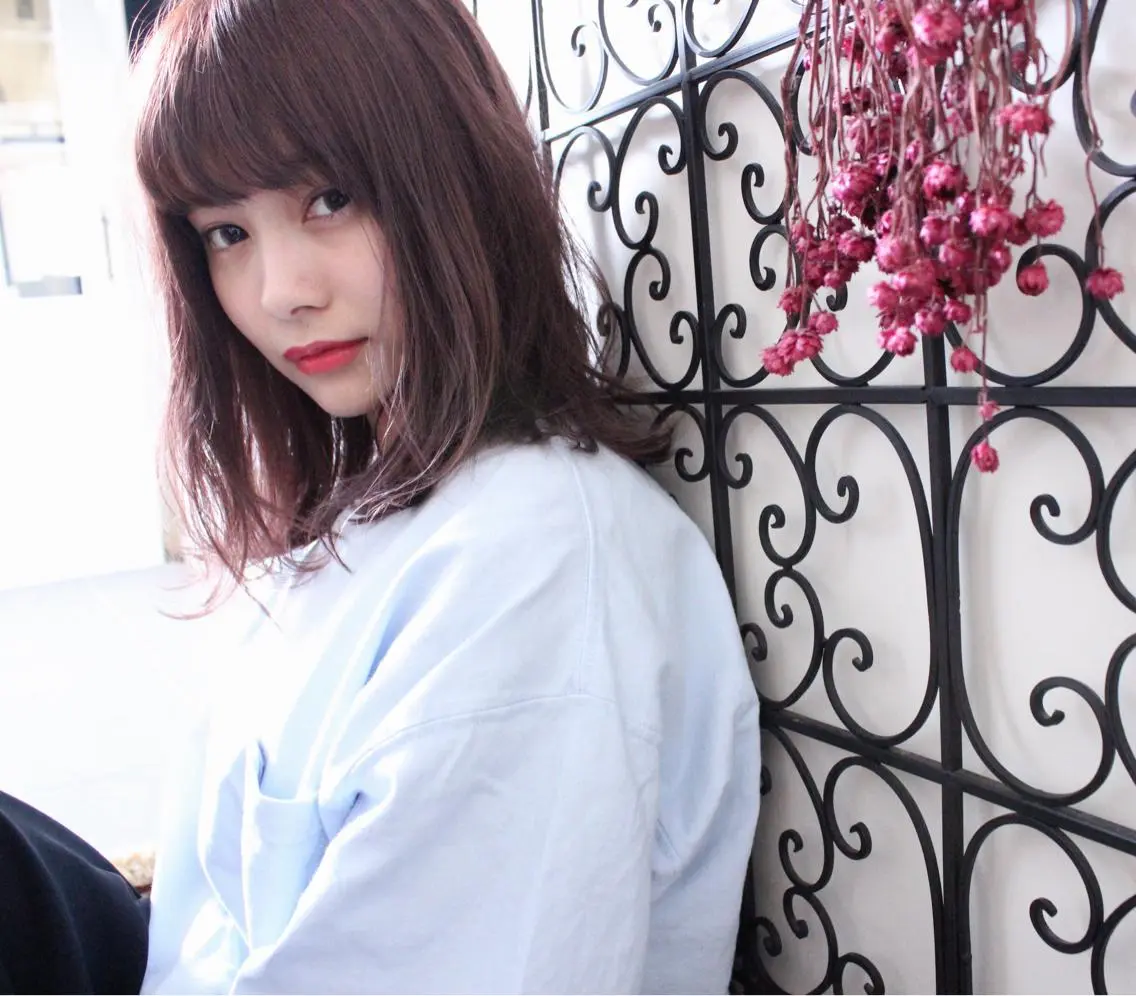 ミディアム カラー パーマ ooit 【オーイット】のヘアスタイル