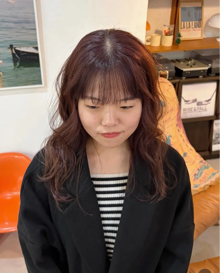 ロング カラー ヘアカラー はやし ちののヘアスタイル