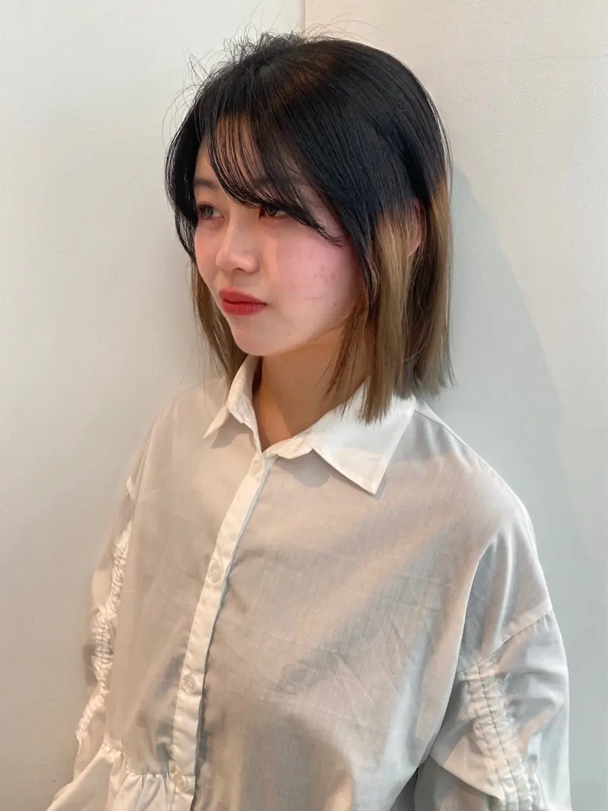 ショート カラー カット ヘアカラー トリートメント mai / linoah˚✧のヘアスタイル