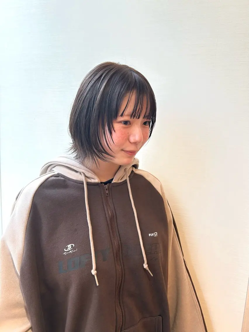 ショート カット ミ ユのヘアスタイル