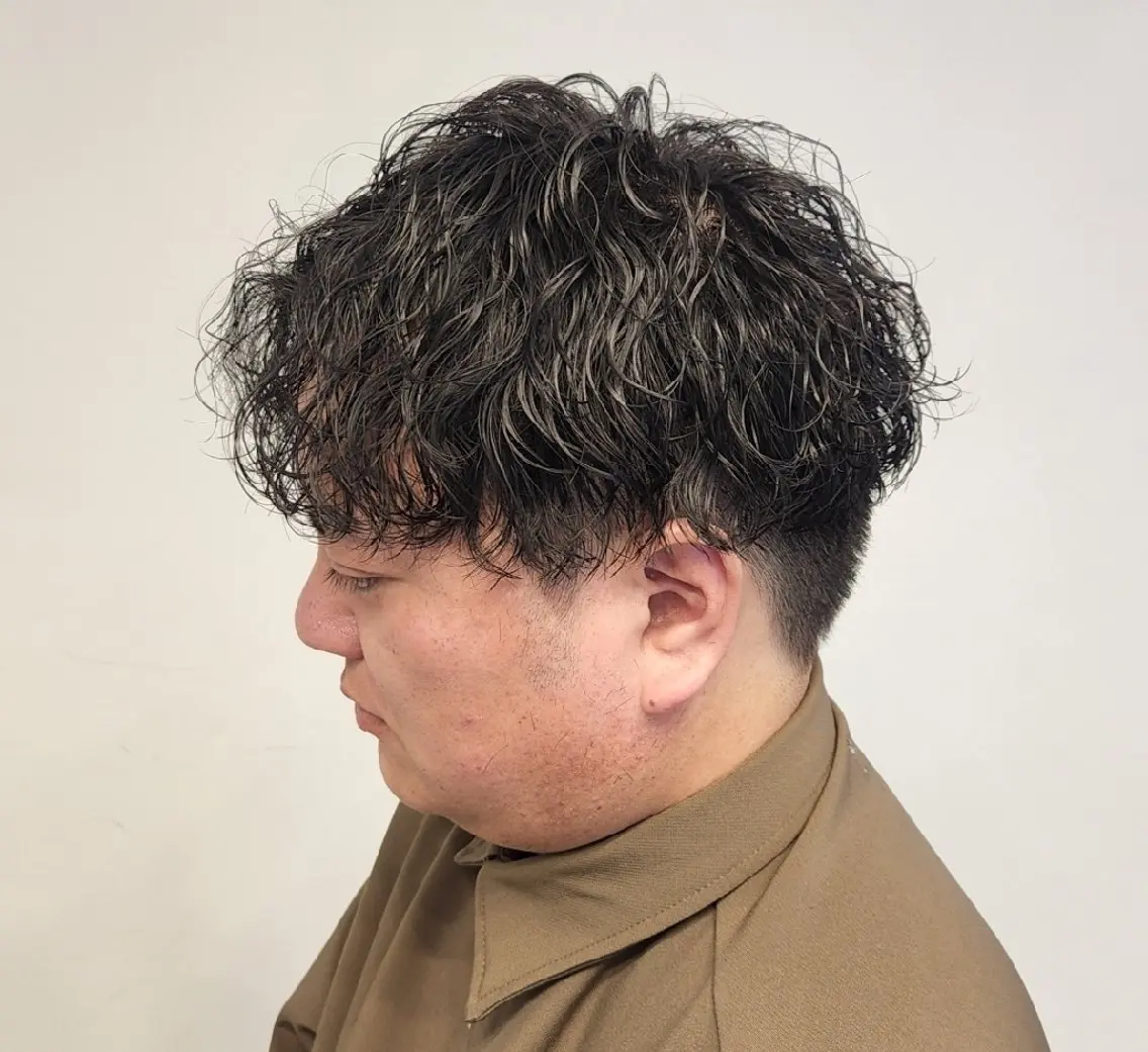 ショート パーマ メンズ 【イケメン風パーマ】 SHOFYのヘアスタイル