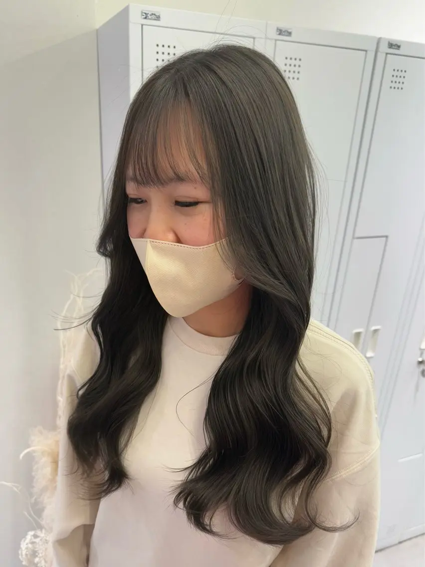 ロング カラー カット ヘアカラー piLLon/ RYUKAのヘアスタイル