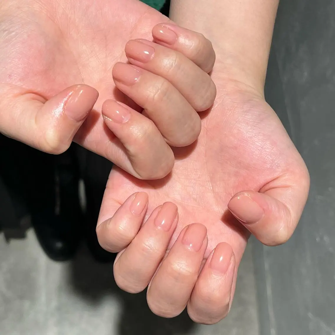 ネイル グラデーション ピンク ピンクベージュ MODE K's🧸 tanakaのネイルデザイン
