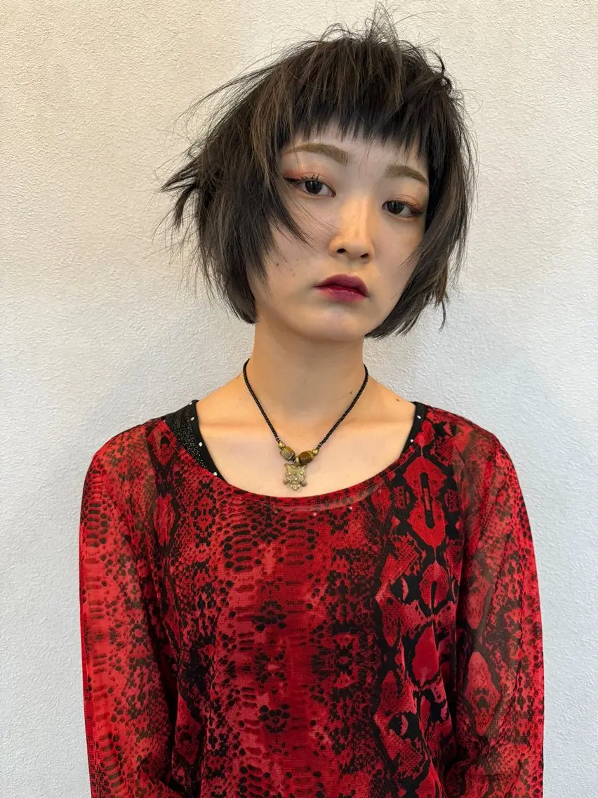 ショート オサナイ ユウタのヘアスタイル