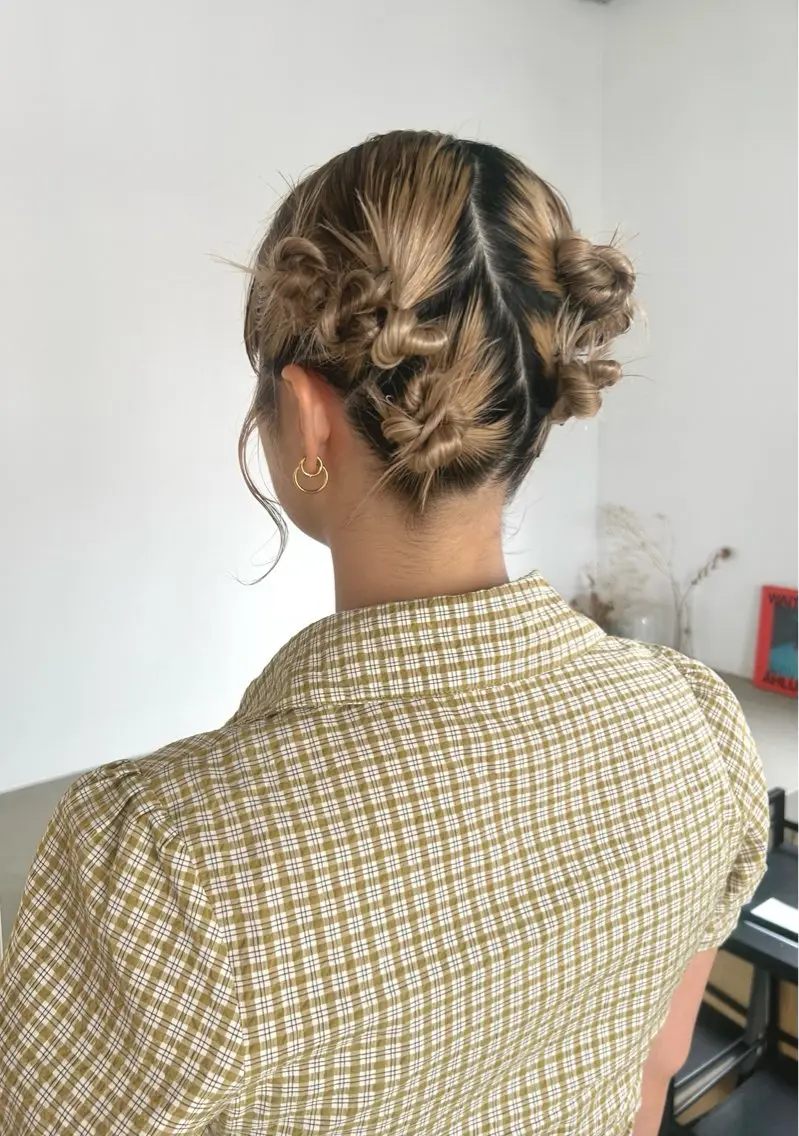 ヘアアレンジ chico .のヘアスタイル