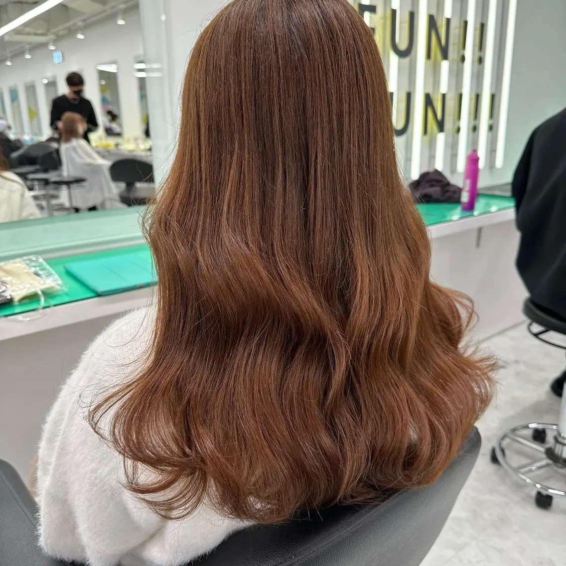 ロング カラー ヘアカラー トリートメント ♡ダブルカラー特化♡ miyuのヘアスタイル