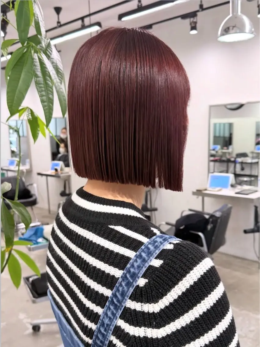 ショート ヘアカラー ワンカラー/ WARPミユのヘアスタイル