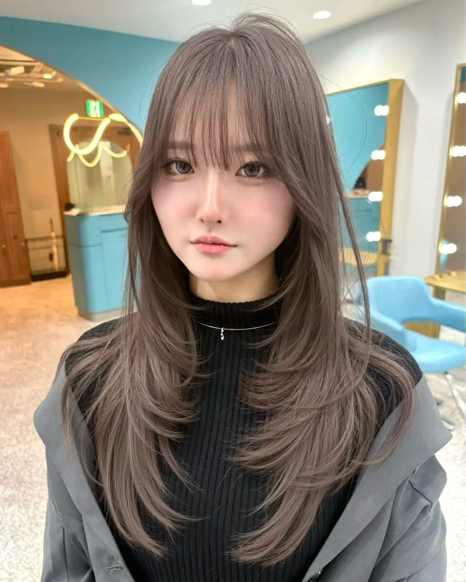 ロング カット 上谷 圭輝のヘアスタイル