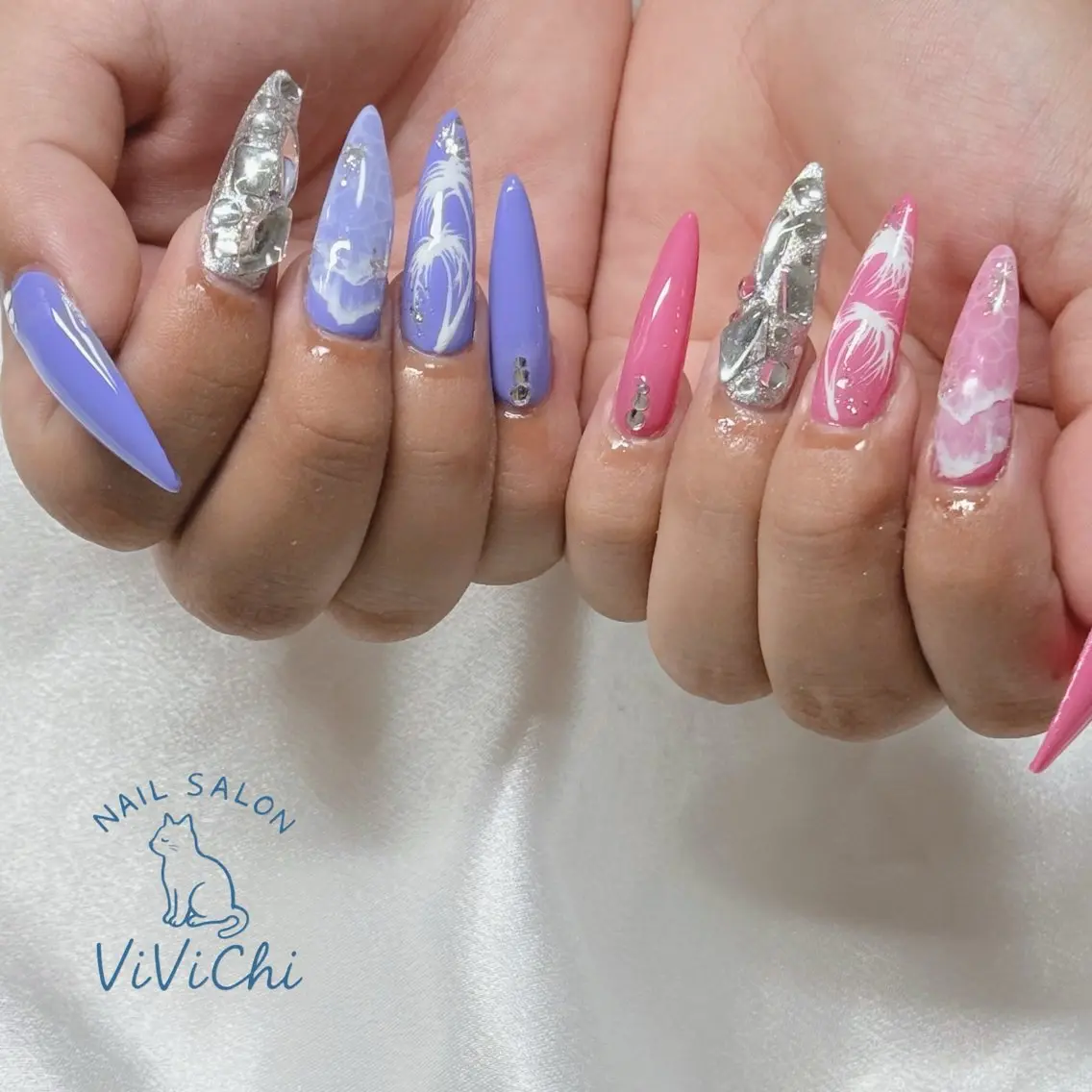 ネイル ハンドネイル ViViChi 梨帆のネイルデザイン