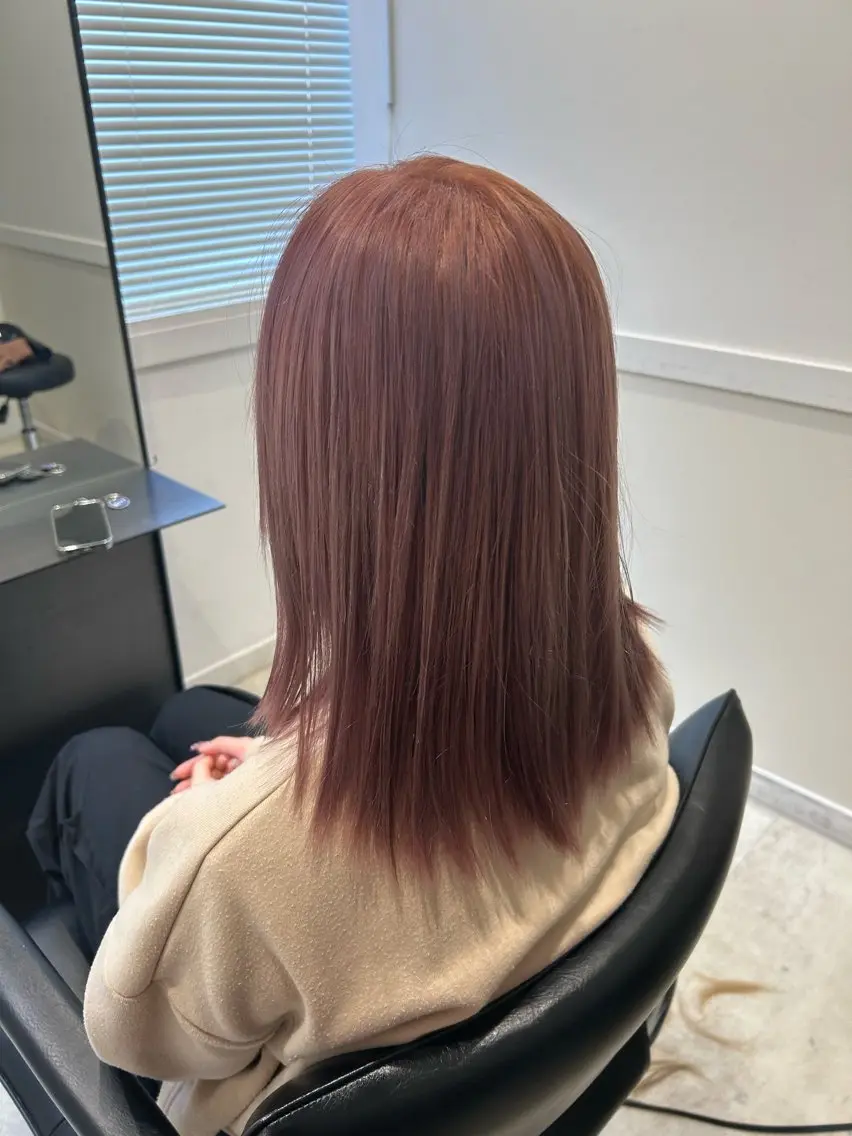 カラー 🌈透け感カラー RINA🌈のヘアスタイル