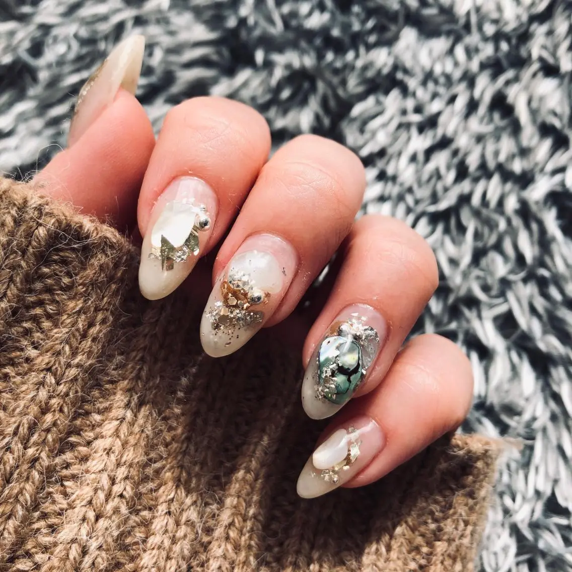 ネイル ニュアンスネイル Allure小山店 高橋陽香のネイルデザイン