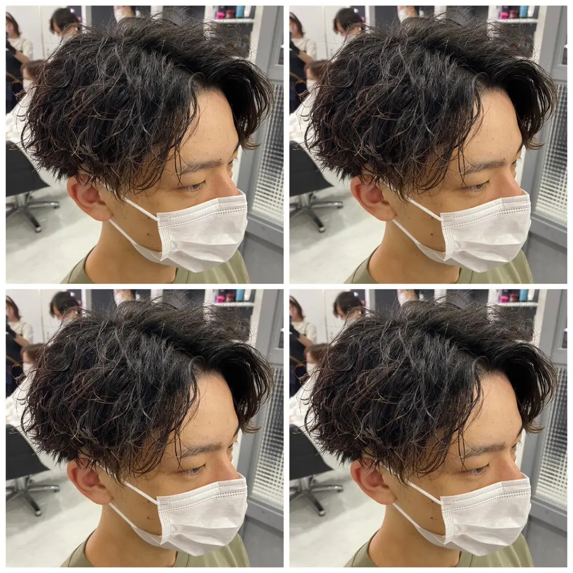 ミディアム パーマ メンズ 👑錦糸町/毛流れ パーマ特化/NORIのヘアスタイル