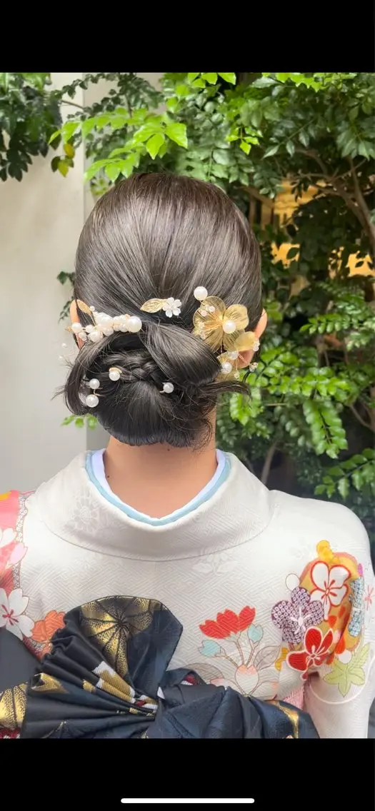 セミロング 早稲田 千尋のヘアスタイル