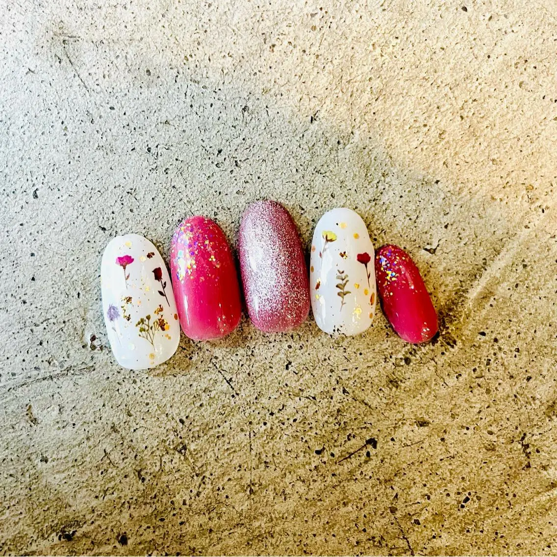 ネイル フラワーネイル TRAM-nail moriizumiのネイルデザイン