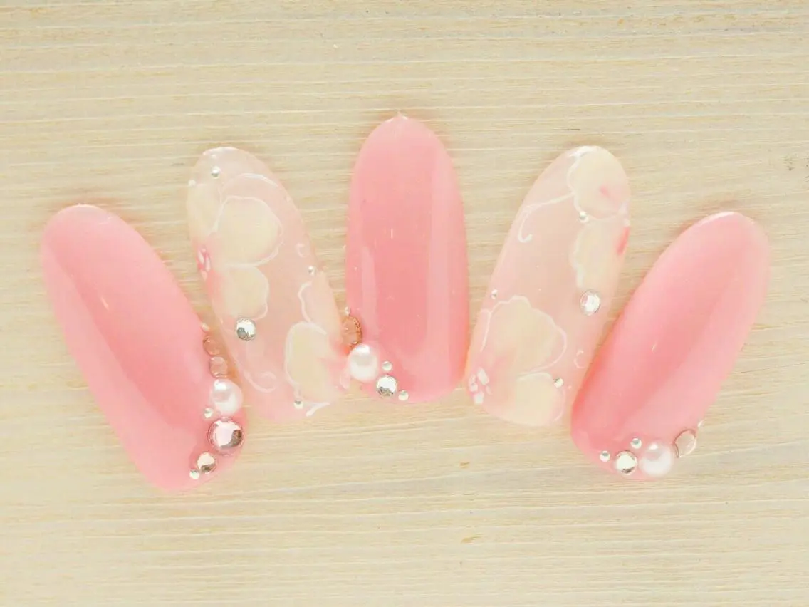 ネイル フラワーネイル private salon mieのネイルデザイン
