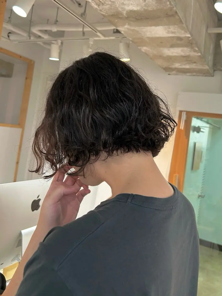 【平日限定】cut +perm メンズも大歓迎!の写真
