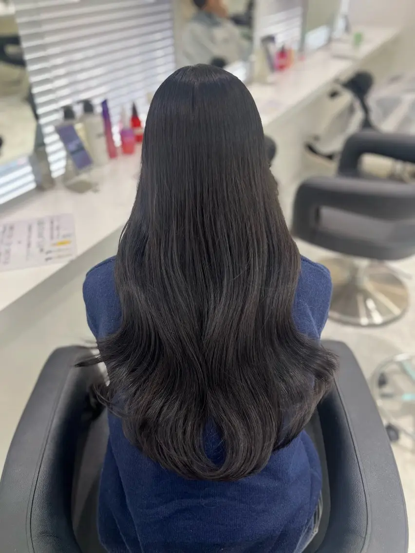 ロング カラー ブリーチなし特化 美容師💖SAE💖のヘアスタイル
