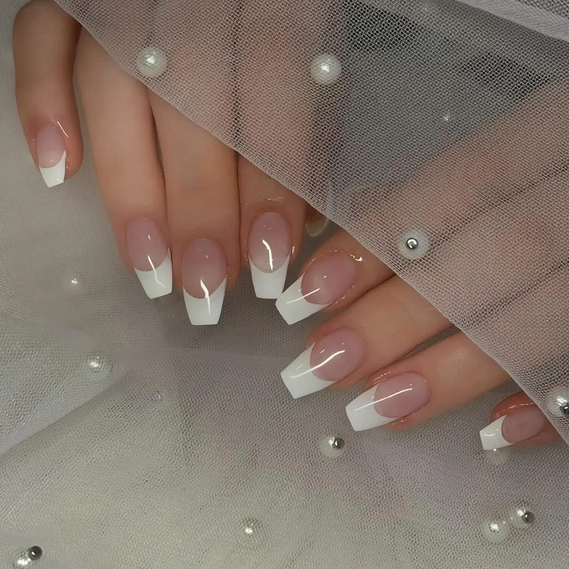 《HAND》フレンチネイル♡他店様オフ無料の写真