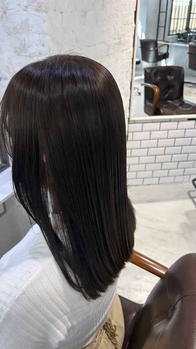 カラー ヘアカラー トリートメント 鈴木 和佳のヘアスタイル