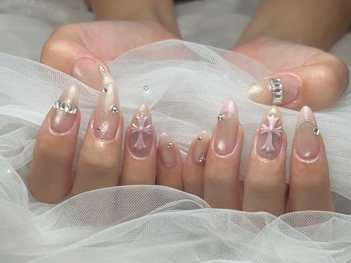 ネイル アートネイル ワンホンネイル ハンドネイル Nail by EN 🪽Amiのネイルデザイン
