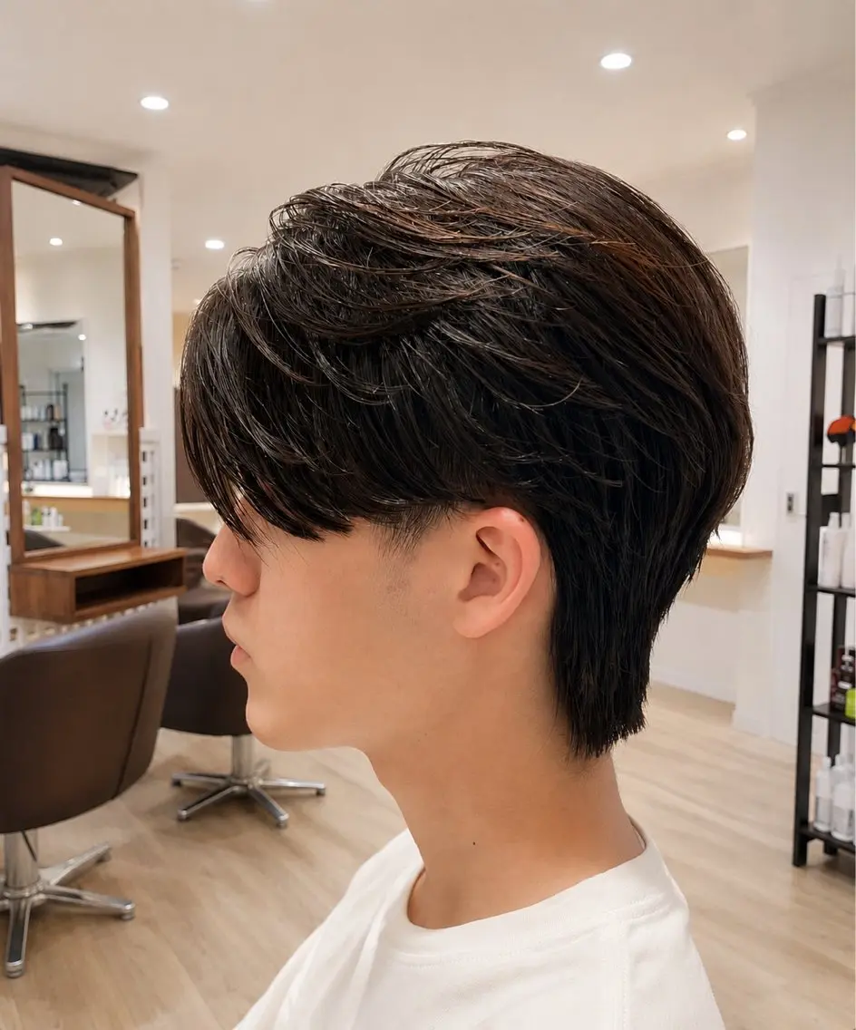 パーマ パーマ 縮毛矯正 大森 望生のヘアスタイル