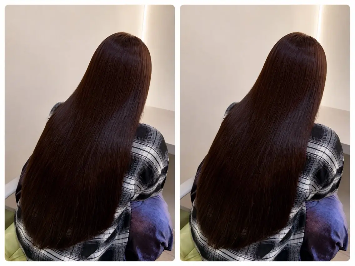 ロング カラー メンズ レッドカラー ヘアカラー トリートメント ヘッドスパ 田中 翔大のヘアスタイル