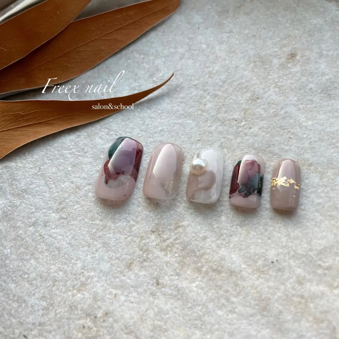 ネイル ニュアンスネイル ハンドネイル ハンドケア freex nail /ニュアンス/個性派のネイルデザイン
