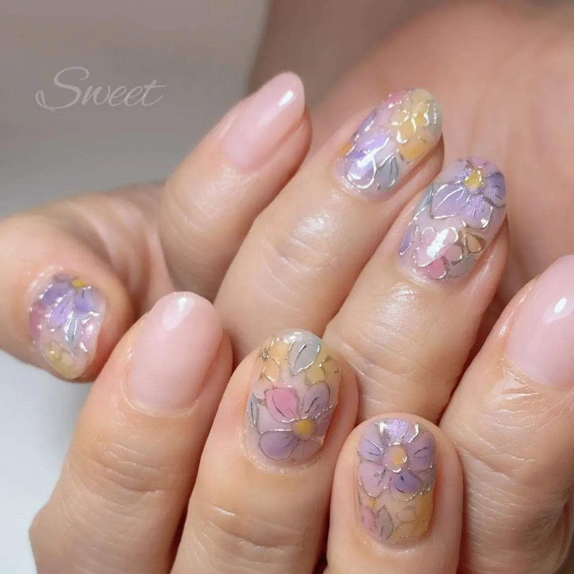 ネイル sweet 仲野陽子のネイルデザイン