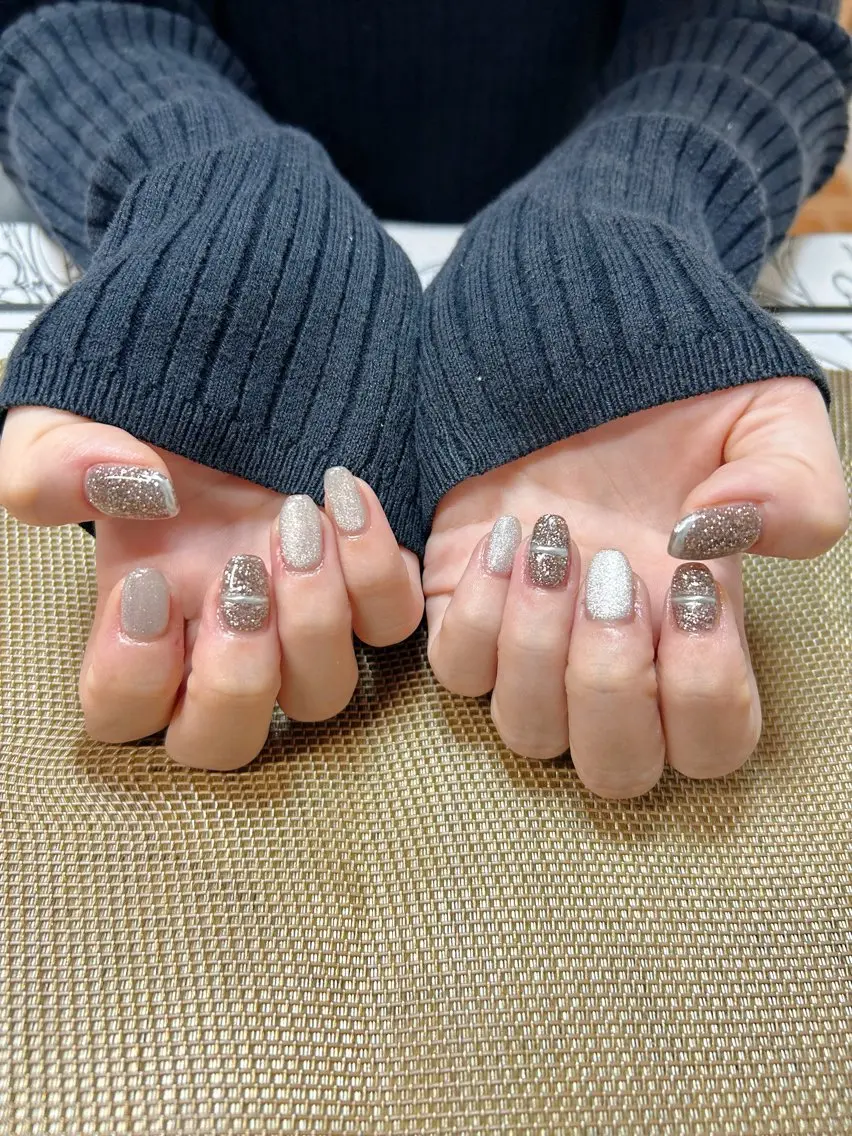 ネイル ハンドネイル 森 晴有のネイルデザイン