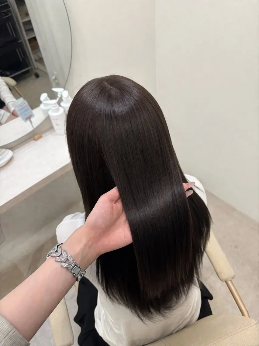カラー 透明感カラー Core かんなのヘアスタイル