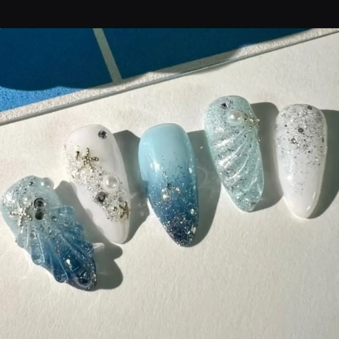 ネイル ハンドネイル ハンドケア sunnynail 小桃のネイルデザイン