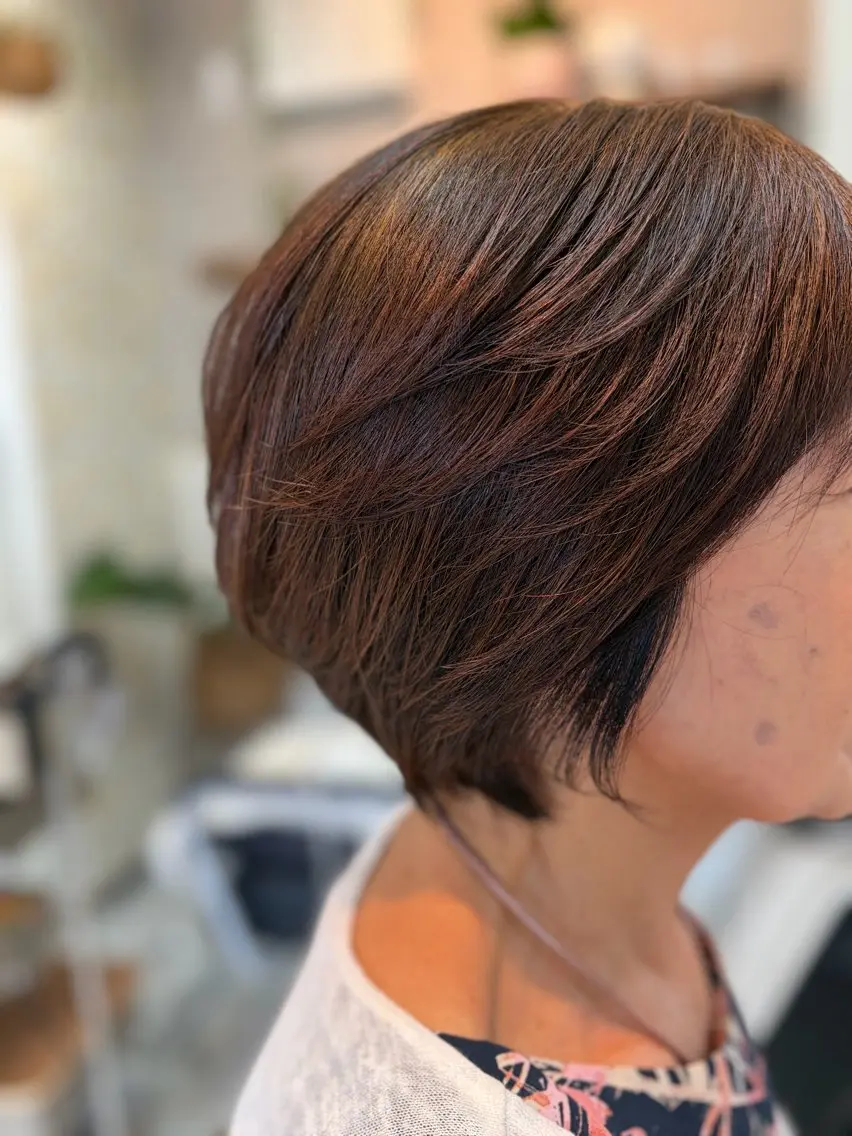 ショート ショートヘア Yamazaki yukaのヘアスタイル