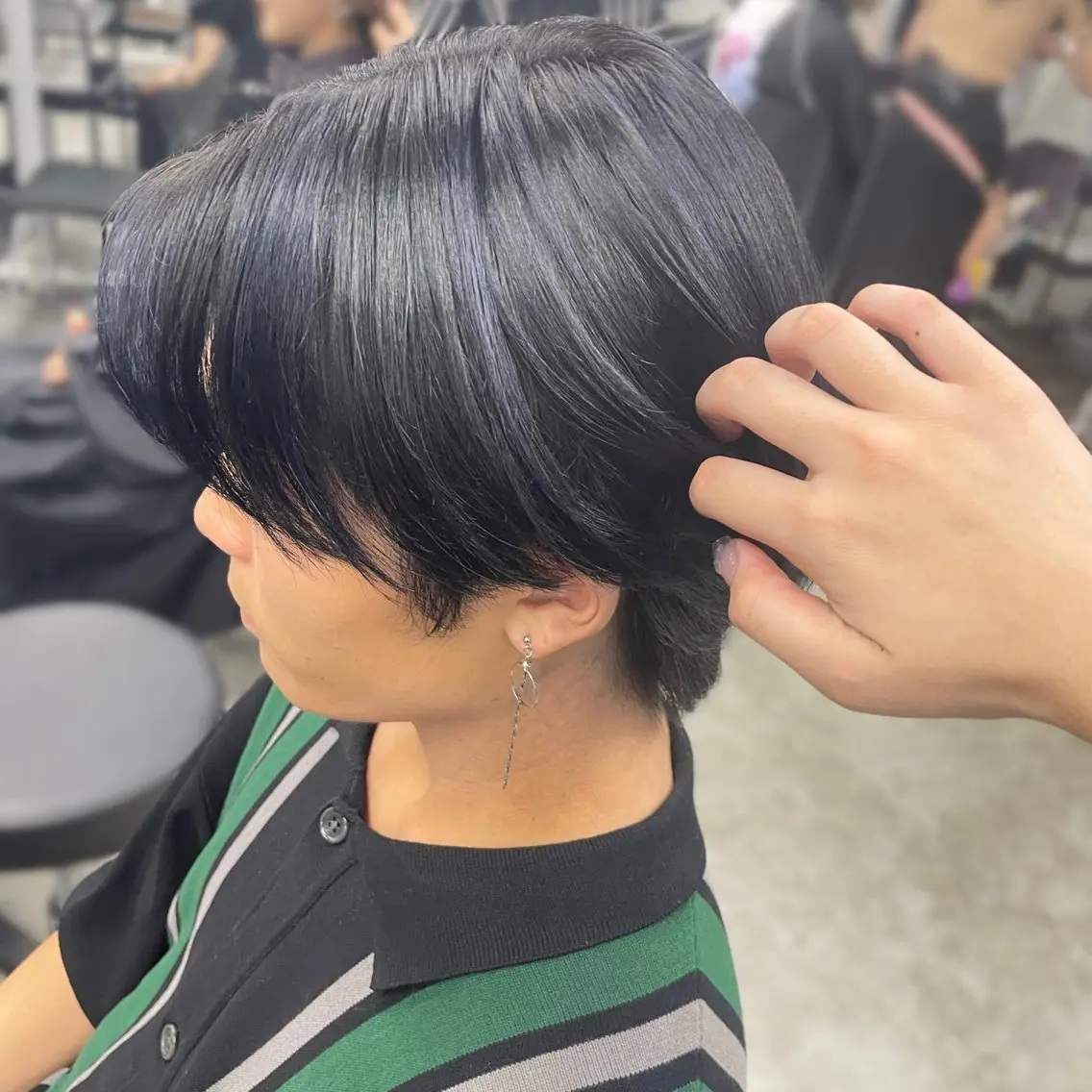 カラー メンズ 表参道♡暗髪♡ 艶カラー♡アユミのヘアスタイル