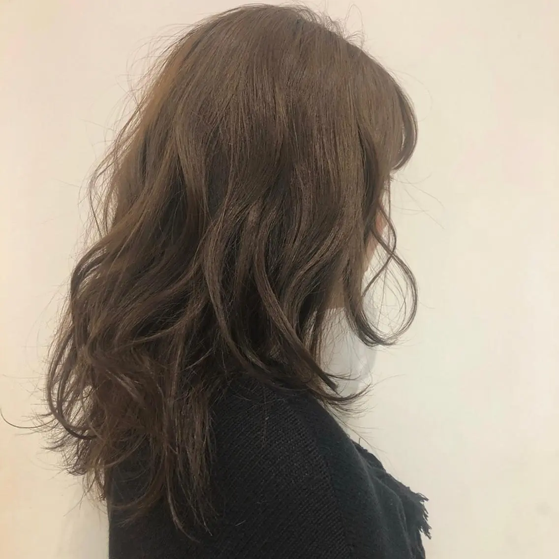 セミロング カラー パーマ ヘアアレンジ カット トリートメント 🌷レイヤー縮毛/ 艶カラー/ami🌷のヘアスタイル
