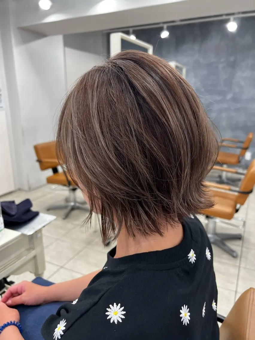 ショート カラー カット ヘアカラー メンズカット/ ヘアカラー/ケイゴのヘアスタイル