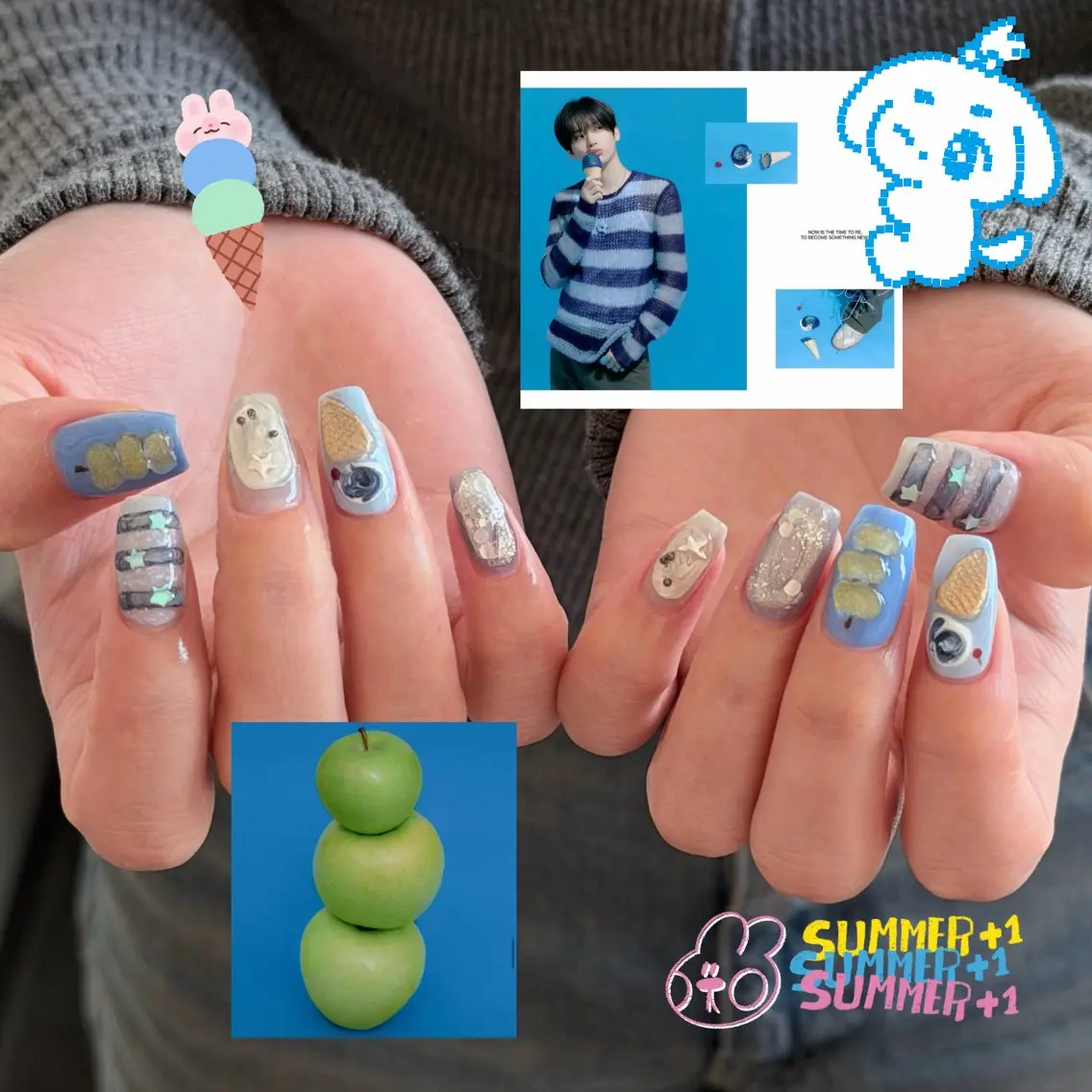 ネイル ハンドネイル 🎀フェイ フェイ🫧💗のネイルデザイン