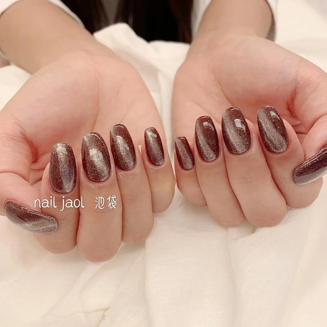 セミロング ネイルJaol 池袋のネイルデザイン