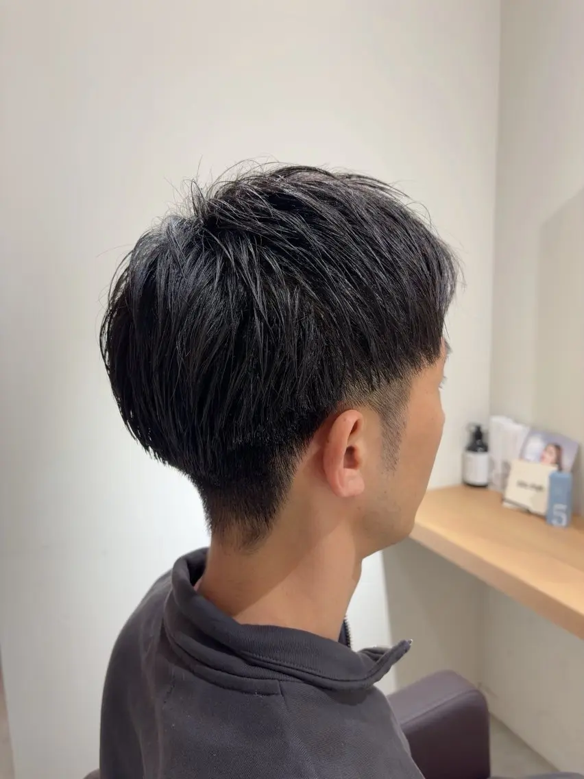 メンズ メンズカット attraitななかのヘアスタイル