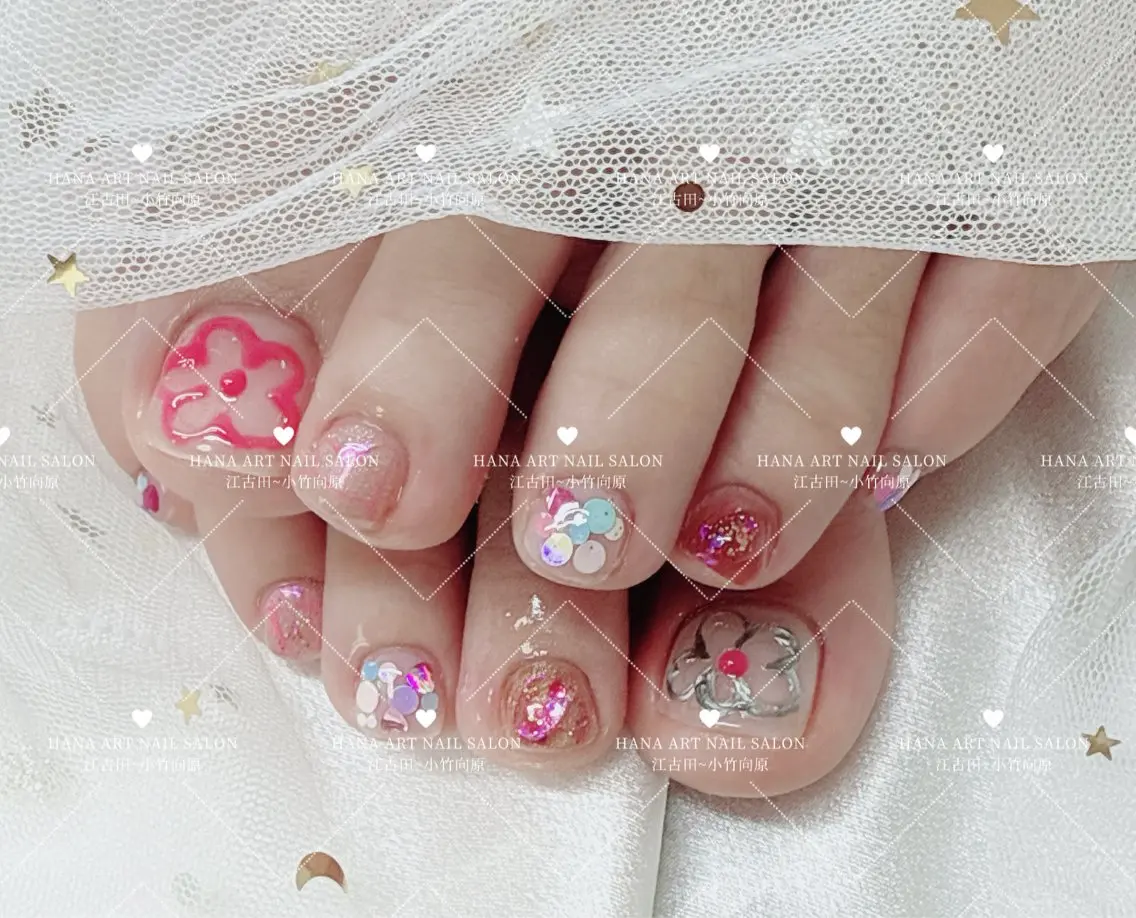 ネイル HANA ART NAIL SALONのネイルデザイン