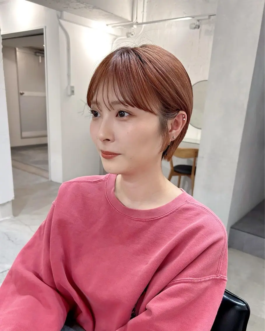 ショート ボブ ショートヘア ❤️ショートカット ・顔周りカット❤️のヘアスタイル