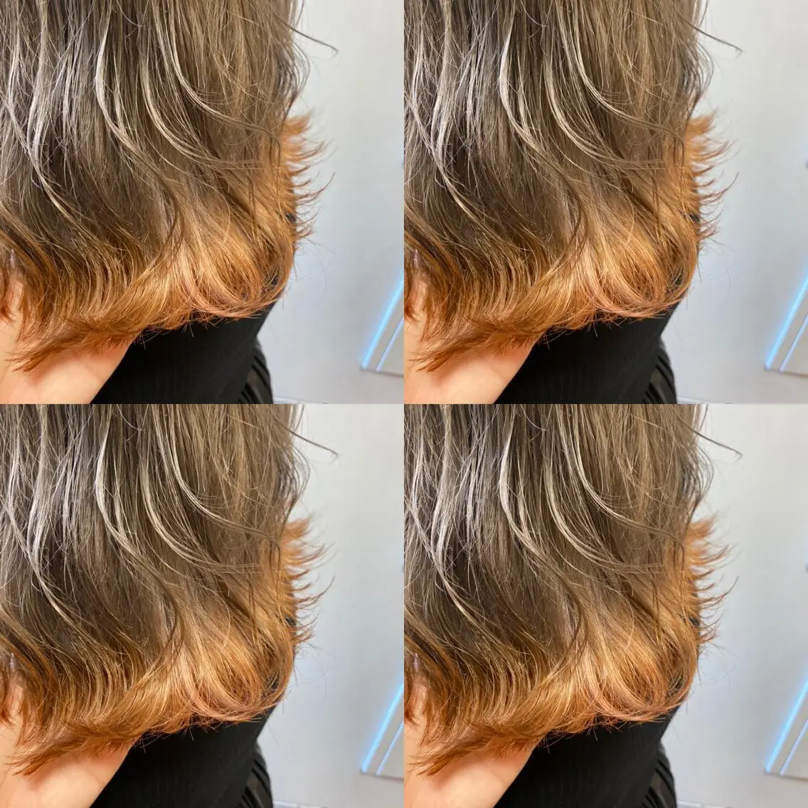 セミロング カラー レイヤー×艶髪特化 マネージャー安藤光司のヘアスタイル