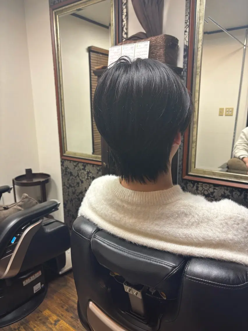 ショート ウルフカット 縮毛矯正特化/ 小顔カット/森彪真のヘアスタイル