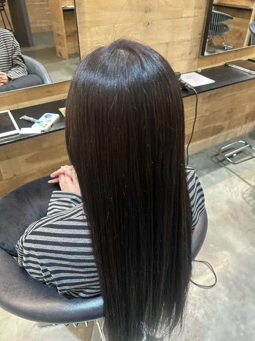 ロング ヘアカラー sachi 円山/カラーモデルのヘアスタイル