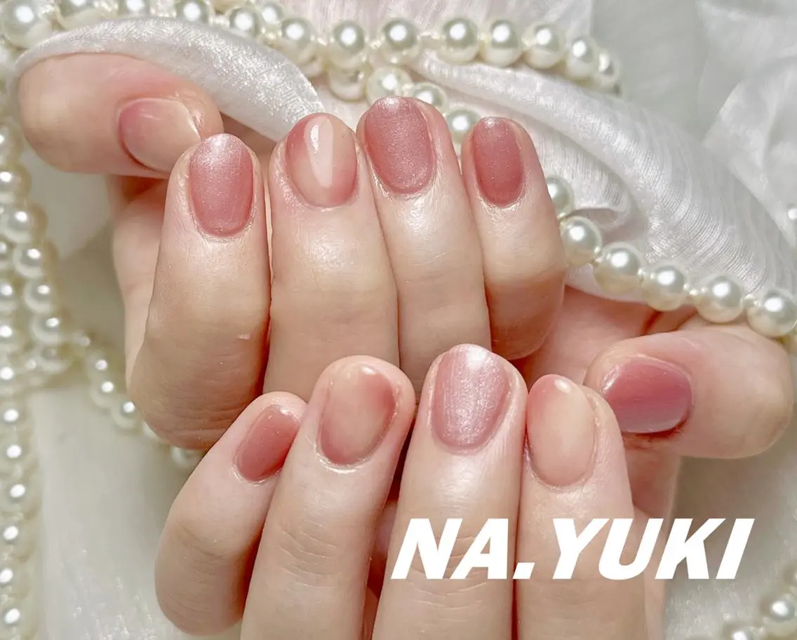 ネイル ハンドネイル ハンドケア 🌷 Mooning 🌷のネイルデザイン