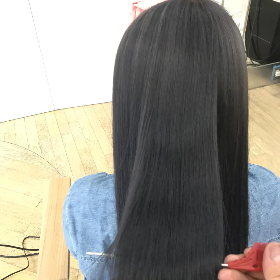 ミディアム カラー ヘアアレンジ アッシュ カット ヘアカラー 松井 敬太郎のヘアスタイル